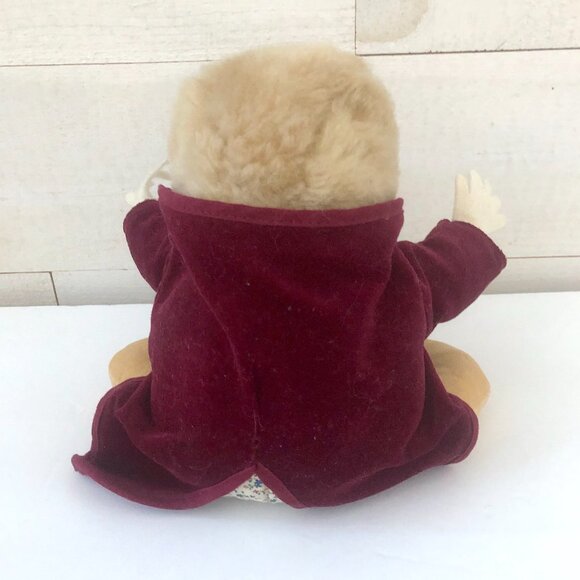 Vintage JEREMY FISHER FROG Plush 1982 Eden Toys Beatrix Potter Peter Rabbit - Picture 4 of 9